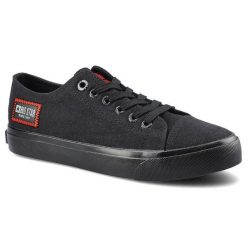 Czarne Trampki Big Star Modne Buty Damskie Półbuty. Czarne trampki BIG STAR, z aplikacjami, młodzieżowe, bez zapięcia. Za 89.99 zł.