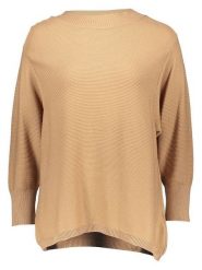 More & More Sweter w kolorze beżowym rozmiar: 38. Brązowe swetry More & More, bez wzorów, bez ramiączek. Za 149.45 zł.