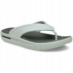 Japonki Dla Dorosłych Crocs In Motion Flip. Zielone japonki Crocs, bez wzorów, z materiału. Za 239.99 zł.