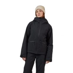 Damska ocieplana kurtka narciarska Rossignol Rochrun. Czarne kurtki narciarskie Rossignol, na zimę, bez wzorów, bez kaptura, narciarskie. Za 1,155.99 zł.