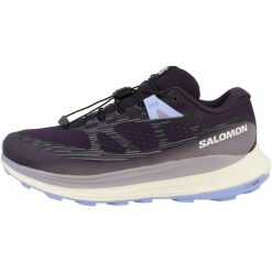 Obuwie Sportowe Damskie Góra Salomon Ultra Glide 2. Fioletowe buty treningowe Salomon, bez wzorów, z materiału, bez zapięcia, do biegania. Za 399.00 zł.