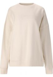 Oversized bluza z okrągłym dekoltem dla kobiet Athlecia Gidon. Szare bluzy bez kaptura Athlecia, uniwersalny, bez wzorów, z bawełny, bez kaptura, na fitness i siłownię. Za 224.00 zł.