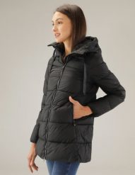 Czarna kurtka. Czarne kurtki Unisono, s, bez wzorów, bez kaptura. Za 379.00 zł.