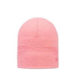 Czapka BUFF DRYFLX BEANIE SOLID. Czerwone czapki zimowe Buff, bez wzorów, sportowe. Za 129.99 zł.