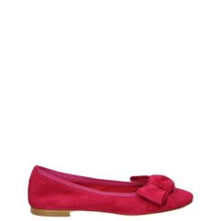 ZAMSZOWE BALERINY P027 CAMOS PEONI. Baleriny Venezia, bez wzorów, ze skóry, bez obcasa, bez zapięcia. Za 249.00 zł.