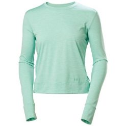 Bluza damska Helly Hansen Slav. Niebieskie bluzy Helly Hansen, xs, bez wzorów, z materiału, bez ramiączek, bez kaptura. Za 225.00 zł.