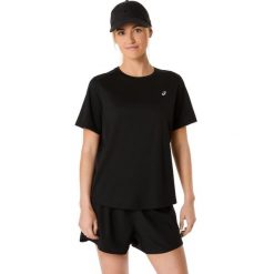 Koszulka damska Asics Core. Czarne t-shirty sportowe ASICS, bez wzorów, bez ramiączek. Za 166.00 zł.