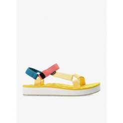 Sandały turystyczne damskie Lizard Sandal Trail Max. Żółte sandały Lizard, bez wzorów, sportowe, bez obcasa, bez zapięcia. Za 230.99 zł.
