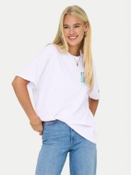 ONLY T-Shirt Vivvi 15346761 Żółty jasny Regular Fit. Żółte t-shirty ONLY, xs, bez wzorów, z bawełny, bez kołnierzyka, bez ramiączek. Za 84.99 zł.