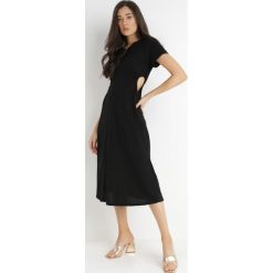 Czarna Sukienka Bawełniana Chipih. Czarne sukienki Born2be, s, bez wzorów, z bawełny, eleganckie, bez kołnierzyka, bez ramiączek, midi. Za 139.99 zł.