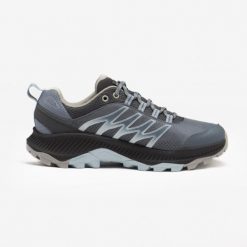 Buty turystyczne damskie Merrell Speed Strike wodoodporne. Buty trekkingowe Merrell, z kauczuku, bez zapięcia. Za 469.99 zł.