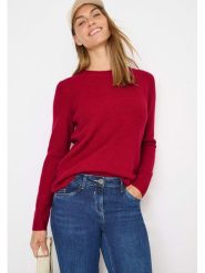 Cecil Sweter w kolorze czerwonym rozmiar: XL. Czerwone swetry Cecil, xl, bez wzorów, bez ramiączek. Za 153.34 zł.