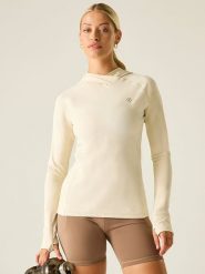 Dare 2b Koszulka funkcyjna "Refresh" w kolorze kremowym rozmiar: 40. Brązowe t-shirty sportowe Dare 2b, bez wzorów, z materiału, bez ramiączek, outdoorowe. Za 109.52 zł.