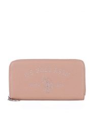 U.S. Polo Assn. Duży Portfel Damski WIUXT8413WVP Beżowy. Brązowe portfele U.S. Polo Assn., bez wzorów, z tworzywa sztucznego. Za 139.99 zł.