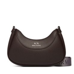 Torebka Armani Exchange. Brązowe torebki klasyczne Armani Exchange, bez wzorów, klasyczne, bez dodatków. Za 539.99 zł.