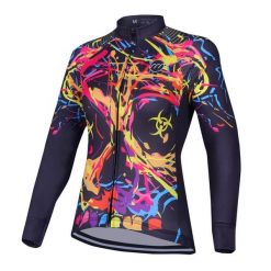 Koszulka rowerowa z długim rękawem damska madani. Czarne t-shirty sportowe MADANI, l, bez wzorów, z materiału, bez ramiączek, na fitness i siłownię. Za 59.00 zł.