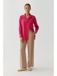 TATUUM Bluzka w kolorze różowym rozmiar: 44. Różowe bluzki Tatuum, bez wzorów, z lyocellu, bez kołnierzyka, bez ramiączek. Za 109.00 zł.