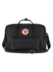 Torba miejska Fjallraven Kanken Weekender - black. Czarne torby na laptopa Fjällräven, bez wzorów, z materiału. Za 809.99 zł.
