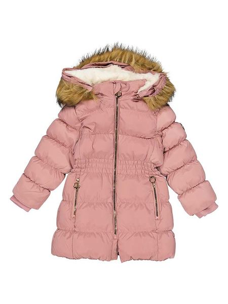HULABALU Parka zimowa "Ylva" w kolorze jasnoróżowym rozmiar: 158/164. Różowe płaszcze HULABALU, na zimę, bez wzorów, bez kaptura. Za 183.59 zł.
