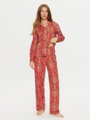 LAUREN RALPH LAUREN Piżama ILN92383F Kolorowy Relaxed Fit. Piżamy Lauren Ralph Lauren, l, bez wzorów, z bawełny, bez kołnierzyka, bez ramiączek. Za 539.99 zł.