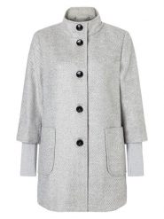 More & More Płaszcz przejściowy w kolorze szarym rozmiar: 38. Szare płaszcze More & More, bez wzorów, bez kaptura. Za 239.99 zł.