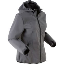 Kurtka softshell z kapturem bonprix szary. Kurtki marki bonprix. Za 124.99 zł.