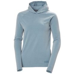 Bluza damska Helly Hansen Tyri. Niebieskie bluzy bez kaptura Helly Hansen, uniwersalny, bez wzorów, bez kaptura. Za 422.00 zł.