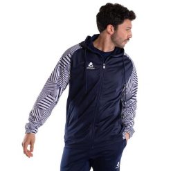 Kurtka z dresu Piu Adrenalina 3304 Jason. Niebieskie kurtki PIU ADRENALINA, xl, bez wzorów, z dresówki, bez kaptura. Za 240.00 zł.
