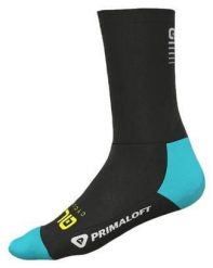 Skarpetki rowerowe Alé Cycling Thermo Primaloft. Czarne skarpetki ALÉ CYCLING, bez wzorów, z elastanu. Za 92.95 zł.