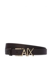 Armani Exchange Pasek XW002127 AF17157 M6355 Beżowy ciemny. Brązowe paski Armani Exchange, bez wzorów, ze skóry. Za 329.99 zł.