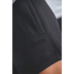 Damskie szorty dresowe Erima TS. Czarne szorty sportowe 55PROTEC, bez wzorów, z bawełny. Za 161.00 zł.