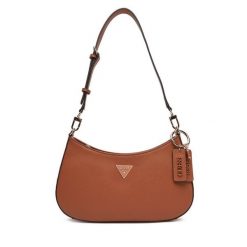Torebka Guess. Brązowe torebki klasyczne Guess, z aplikacjami, klasyczne, bez dodatków. Za 329.99 zł.