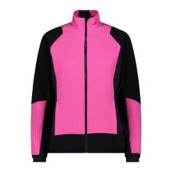 Kurtka damska turystyczna CMP 34A2356. Czerwone kurtki przejściowe sportowe CMP, l, bez wzorów, z softshellu, z kapturem. Za 418.50 zł.