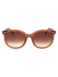 Carolina Herrera Damskie okulary przeciwsłoneczne w kolorze jasnobrązowym rozmiar: 56. Brązowe okulary przeciwsłoneczne carolina herrera, bez wzorów, z tworzywa sztucznego, szklane. Za 264.95 zł.