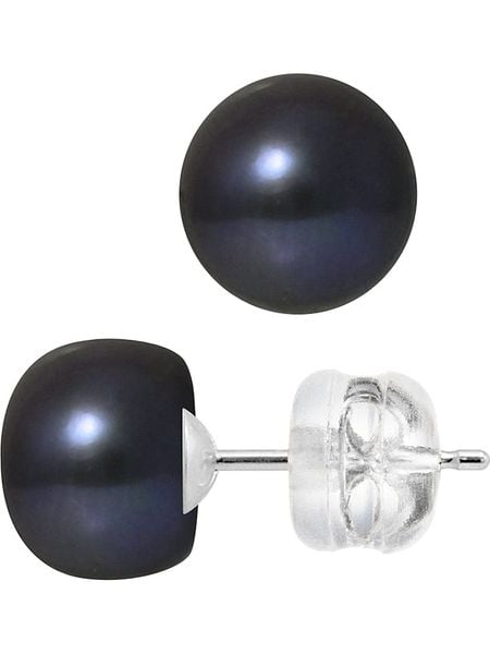 Pearline Kolczyki-wkrętki z perłami w kolorze tahiti rozmiar: onesize. Czarne kolczyki Pearline, z perłą, złote. Za 259.13 zł.