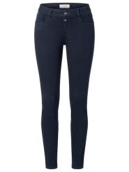 Timezone Dżinsy "Aleena" - Slim fit - w kolorze granatowym rozmiar: W30/L28. Niebieskie jeansy Timezone, l, z aplikacjami, klasyczne. Za 127.65 zł.