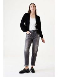 Garcia Dżinsy - Regular fit - w kolorze antracytowym rozmiar: W28. Czarne jeansy Garcia, bez wzorów, klasyczne. Za 227.95 zł.