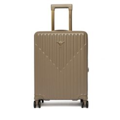 Walizka kabinowa Guess. Brązowe walizki Guess. Za 1,089.00 zł.
