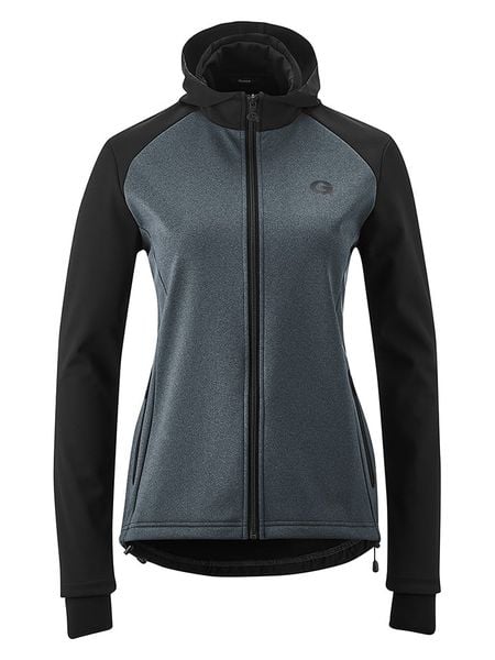 Gonso Kurtka softshellowa w kolorze antracytowo-czarnym rozmiar: 40. Szare kurtki Gonso, bez wzorów, z polaru, bez kaptura. Za 187.96 zł.