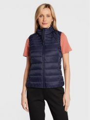 4F Bezrękawnik H4Z22-KUDP001 Granatowy Regular Fit. Niebieskie kamizelki 4f, xs, bez wzorów, z syntetyku, sportowe, bez ramiączek, bez kaptura, outdoorowe. Za 119.99 zł.