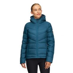 Kurtka puchowa damska Alpinus Cortina. Niebieskie kurtki Alpinus, xl, bez wzorów, z puchu, sportowe, bez kaptura. W wyprzedaży za 454.00 zł.