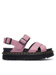 Dr. Martens Sandały Voss II DM31558650 Różowy. Czerwone sandały Dr Martens, bez wzorów, ze skóry, bez obcasa, na płaskiej podeszwie, bez zapięcia. Za 487.99 zł.