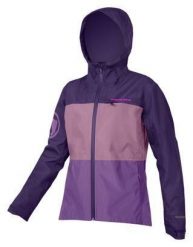 Kurtka rowerowa damska Endura Singletrack II Waterproof bramble. Czerwone kurtki ENDURA, l, bez wzorów, z materiału, z kapturem, na fitness i siłownię. Za 659.99 zł.