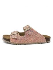 Billowy Klapki w kolorze jasnoróżowym rozmiar: 39. Różowe klapki Billowy, bez wzorów, klasyczne, z otwartym noskiem, bez obcasa, bez zapięcia. Za 129.95 zł.