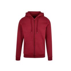 Bluza z kapturem z pełnym zamkiem błyskawicznym Build Your Brand. Czarne bluzy z kapturem BUILD YOUR BRAND, l, bez wzorów, z dzianiny, z kapturem. Za 221.50 zł.