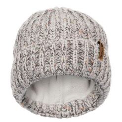 Czapka Unisex Drifter Beanie. Szare czapki zimowe Trespass, bez wzorów, sportowe. Za 61.99 zł.