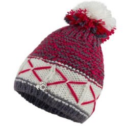Czapka zimowa z daszkiem i lekką polarową podszewką. Białe czapki z daszkiem GUGGEN MOUNTAIN, na zimę, bez wzorów, z dzianiny, eleganckie. W wyprzedaży za 149.48 zł.
