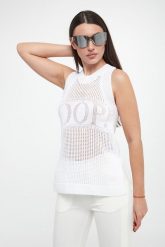 Top damski Kera JOOP!. Topy Joop!, xxs, bez wzorów, bez kołnierzyka, bez ramiączek. W wyprzedaży za 535.20 zł.