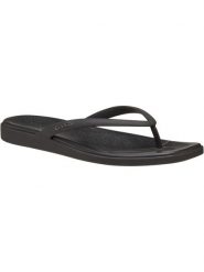 Japonki Dla Dorosłych Crocs Miami Flip. Czarne japonki Crocs, bez wzorów, z materiału. Za 169.99 zł.