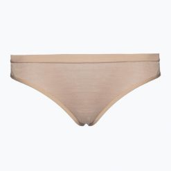 Majtki termoaktywne damskie icebreaker Siren Bikini. Brązowe bielizna termoaktywna damska Icebreaker, bez wzorów, bez ramiączek. W wyprzedaży za 132.99 zł.